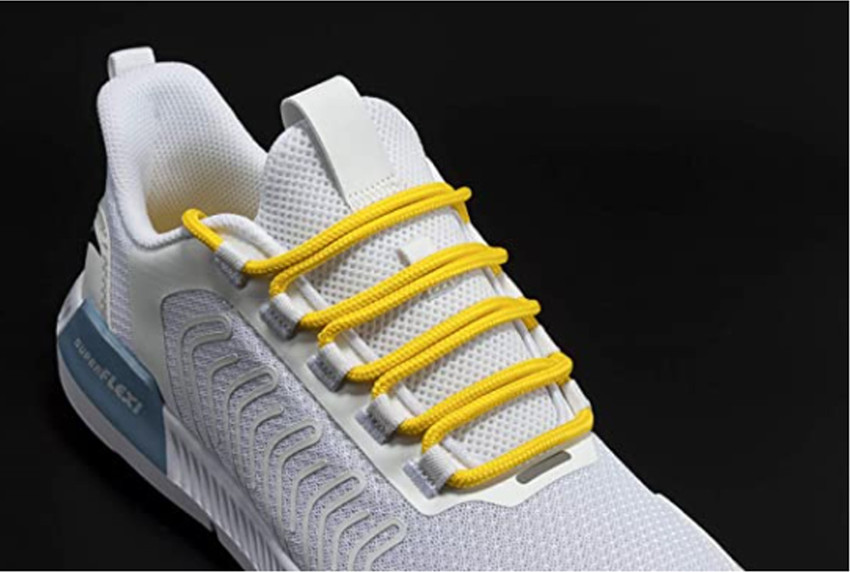 Human race yellow shoelaces on sale