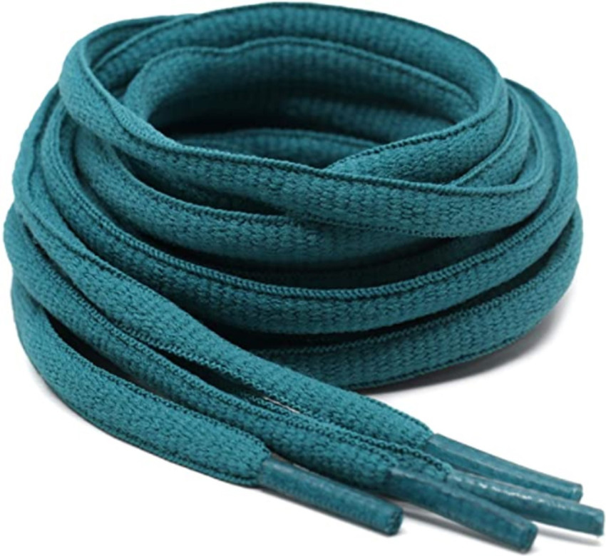 Teal shoelaces discount