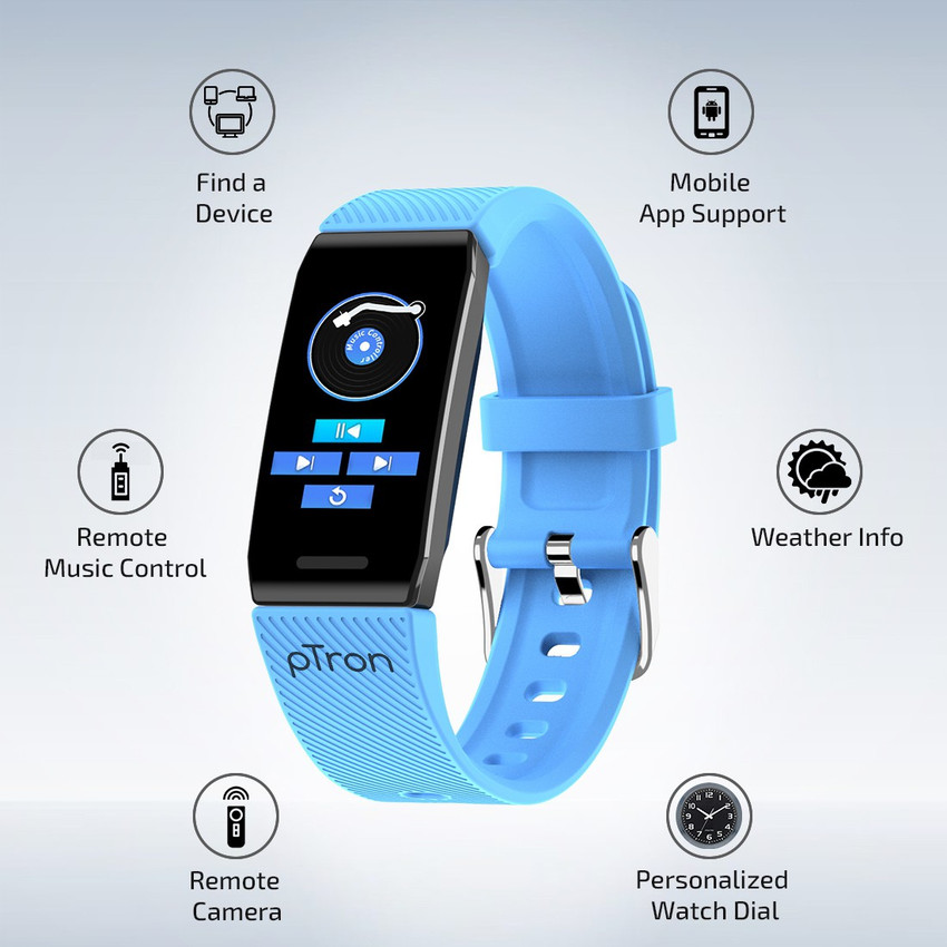 Ptron tronite bluetooth smartwatch discount