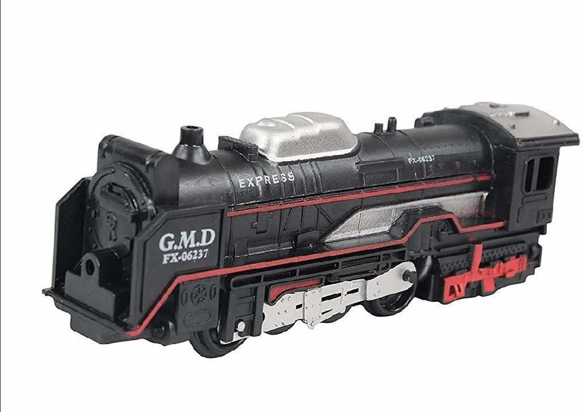 Yasamazing Black Train Toy 13 Pieces Battery Operated Toy Set