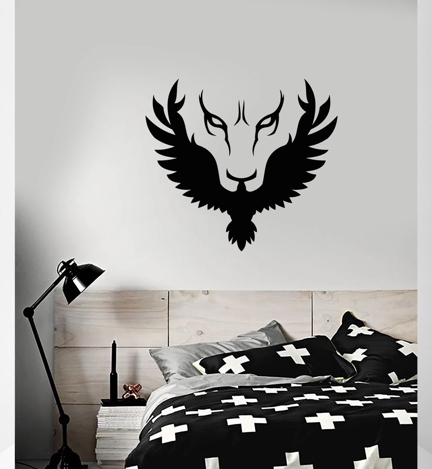 VVWV Flying Eagle Wall Sticker Bedroom Kids Room Home Decoration