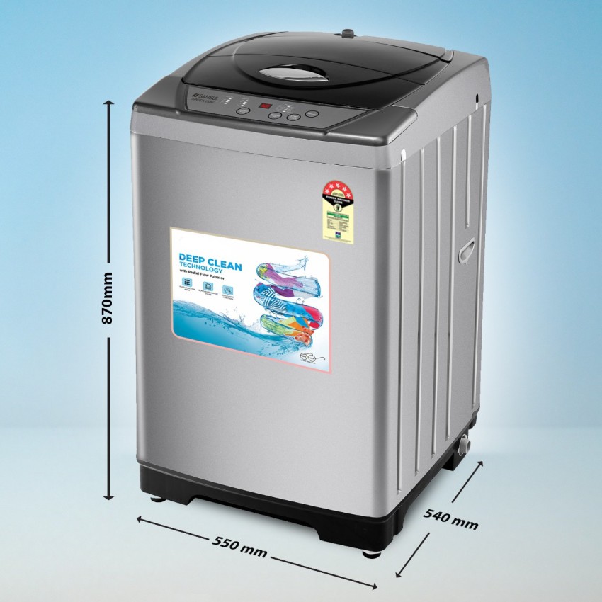 sansui washing machine 6kg price