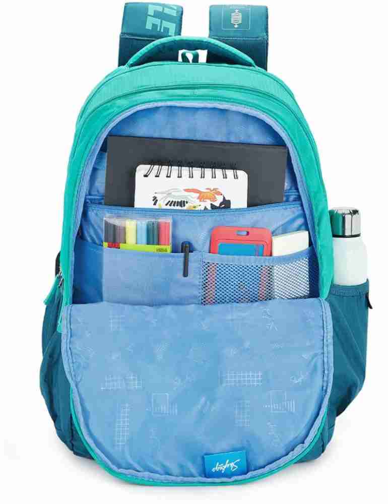 Sky bag school store bag with rain cover