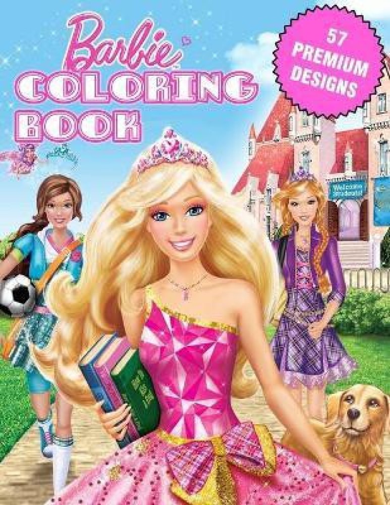 Barbie Coloring Book: Buy Barbie Coloring Book by Probst Felix at Low Price  in India
