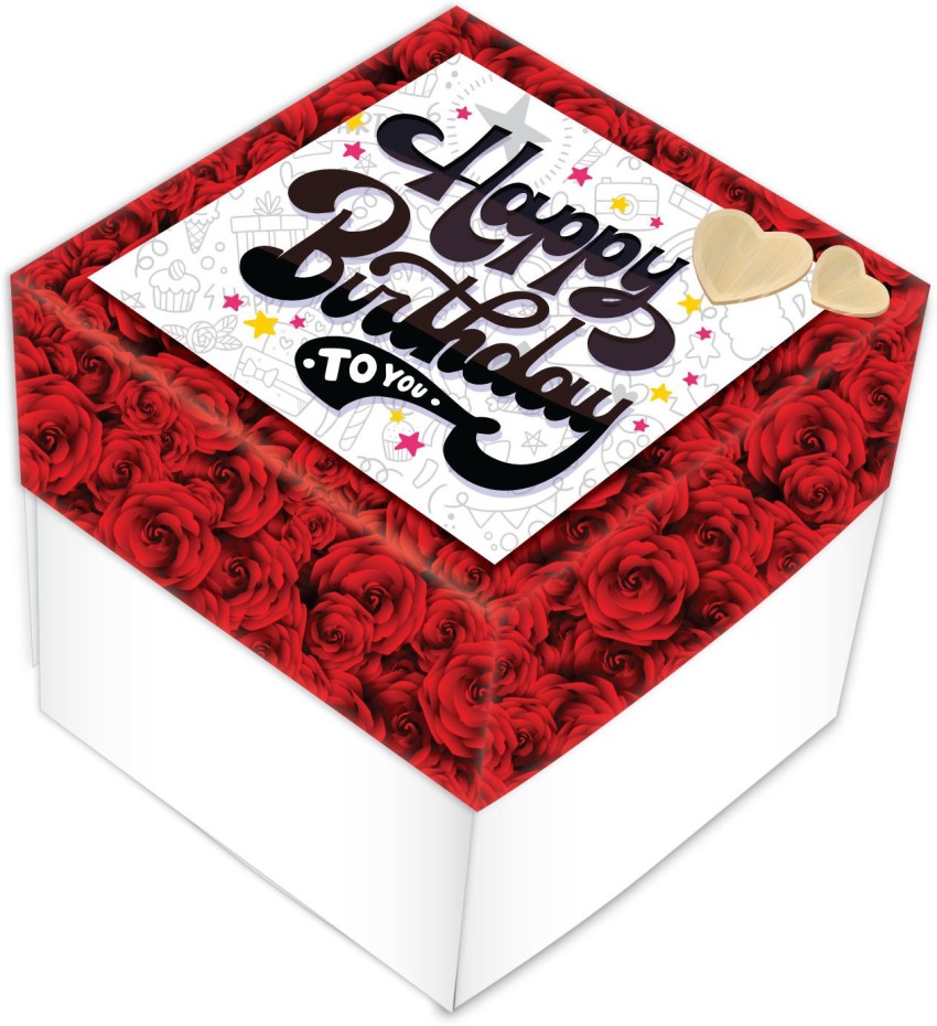 ASSURED Explosion box for birthday gift box Greeting Card Price in India -  Buy ASSURED Explosion box for birthday gift box Greeting Card online at