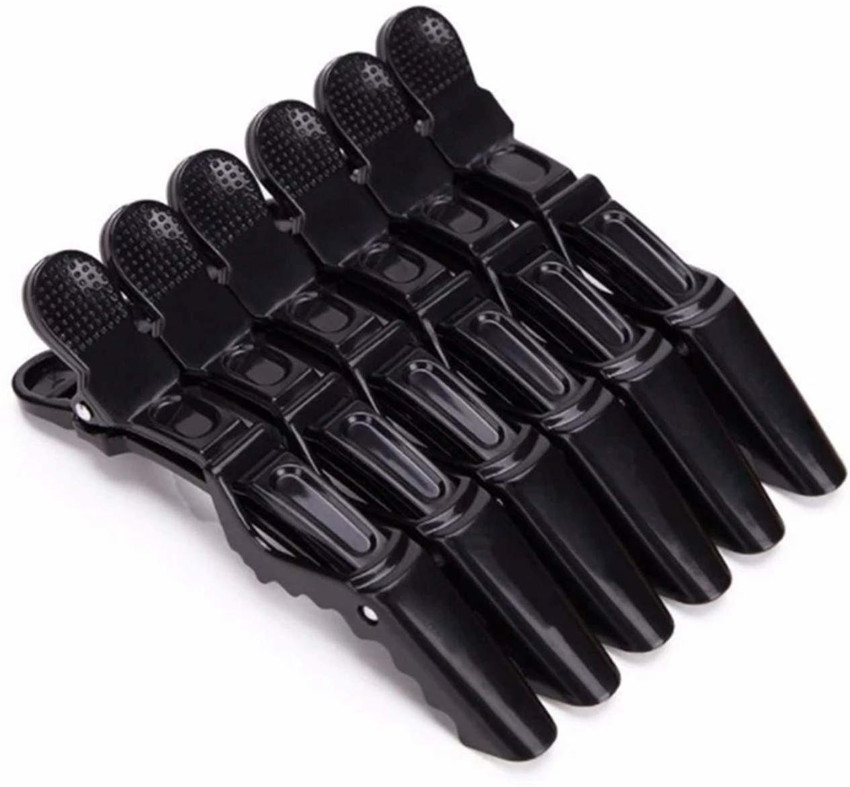Barcode Hair Sectioning Clamps Plastic Hair Grip Clips Cutting