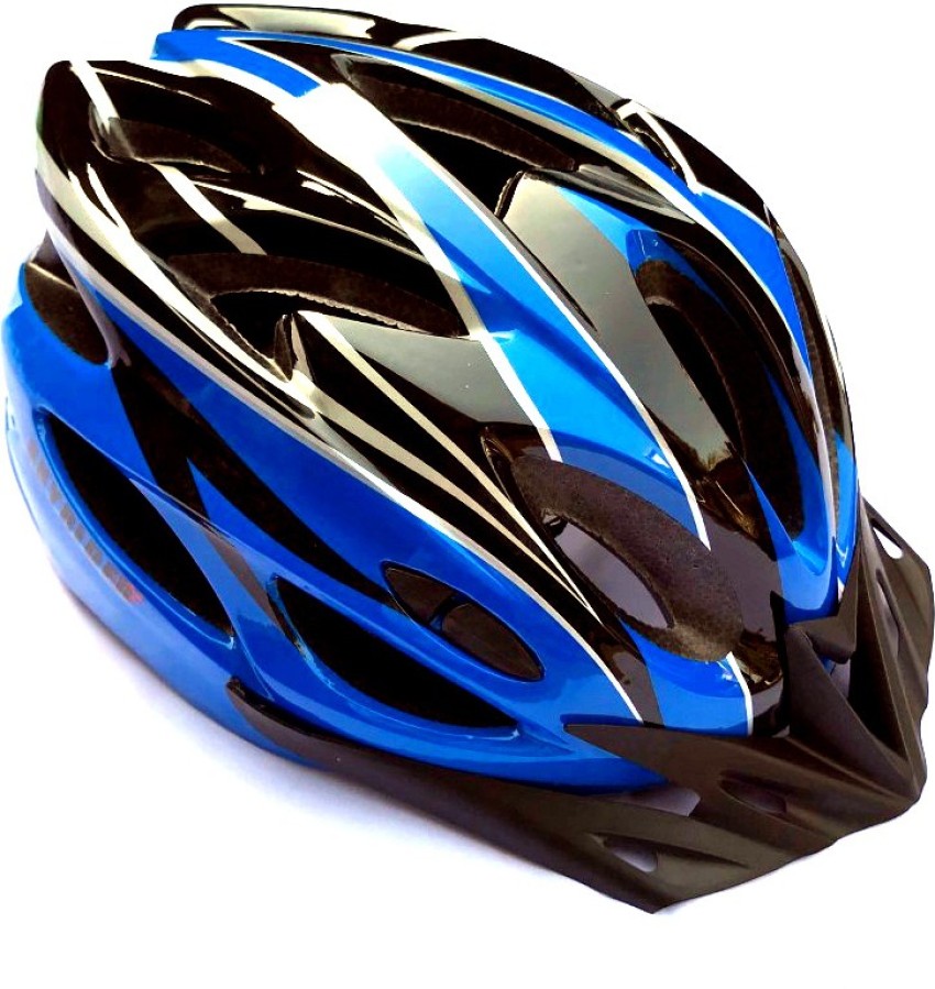 Blue cycling 2024 helmet