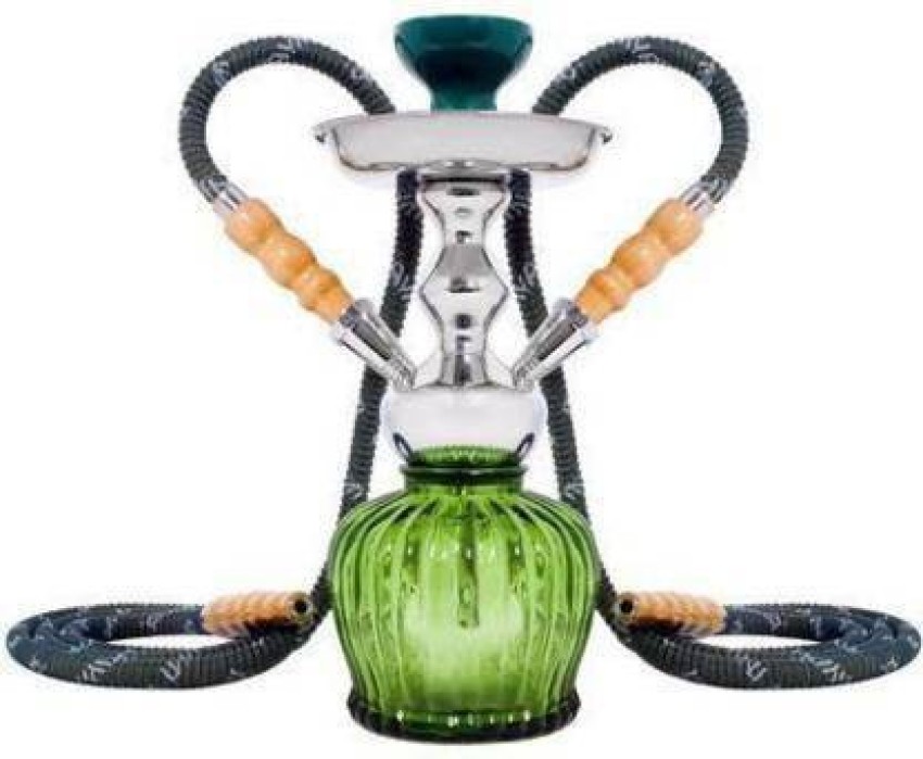 Veda Home & Lifestyle VEDA DOUBLE PIPE 14 INCHES ALUMINIUM HOOKAH 12 inch  Aluminium, Glass, Stainless Steel Hookah Price in India - Buy Veda Home &  Lifestyle VEDA DOUBLE PIPE 14 INCHES