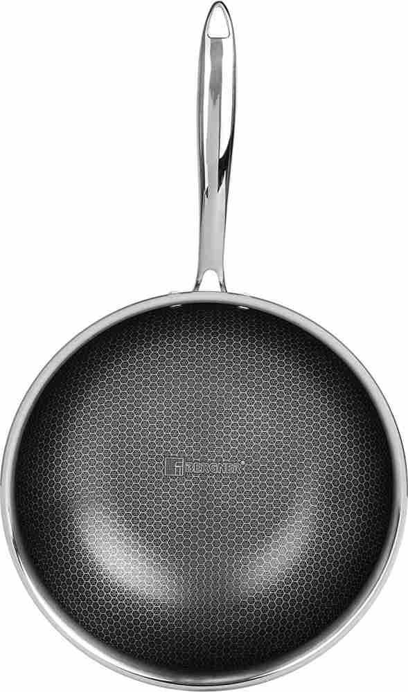 Bergner Hitech Triply Stainless Steel Non Stick Roti Tawa, 28 cm- Free  Shipping