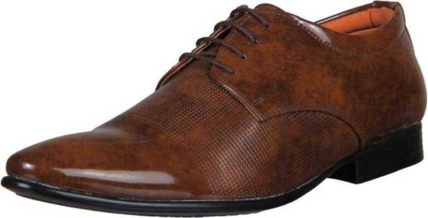 Buy Dls Synthetic Leather Party Wear Dress Formal Shoes For Men And  Boys(Brown) Online at Best Prices in India - JioMart.