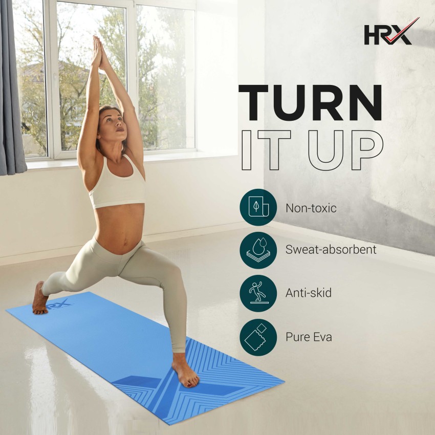 Buy Hrx Purple Eva Yoga Mat With Bag, 6 Mm Online at Best Prices in India -  JioMart.
