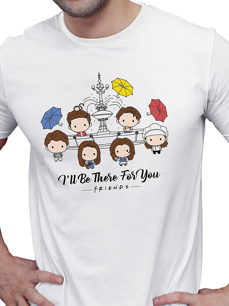 souled store friends t shirt