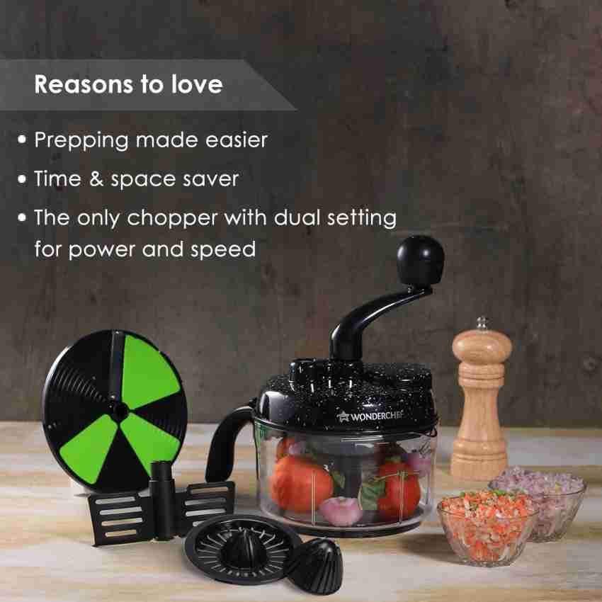 Wonderchef turbo chopper and shop citrus juicer