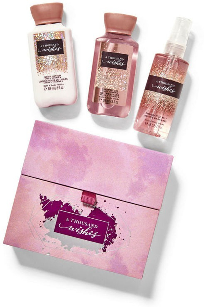 BATH BODY WORKS A Thousand Wishes Mini Gift Box Set MADE IN USA
