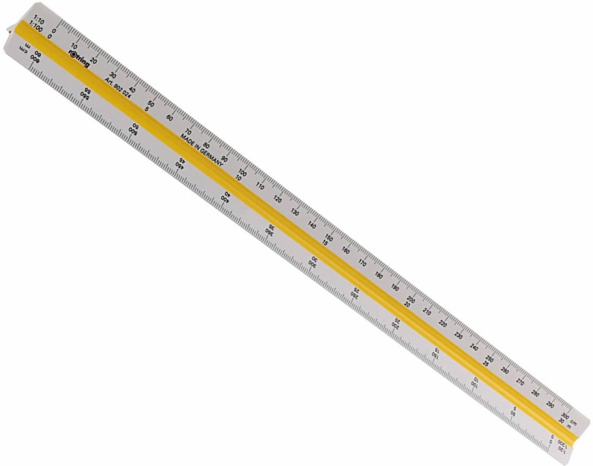 Rotring metric scale