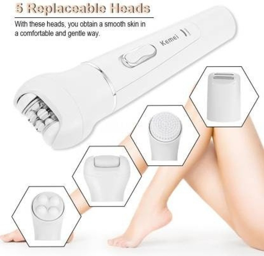 Kemei KM 2199 Rechargeable Cordless Grooming kit For women