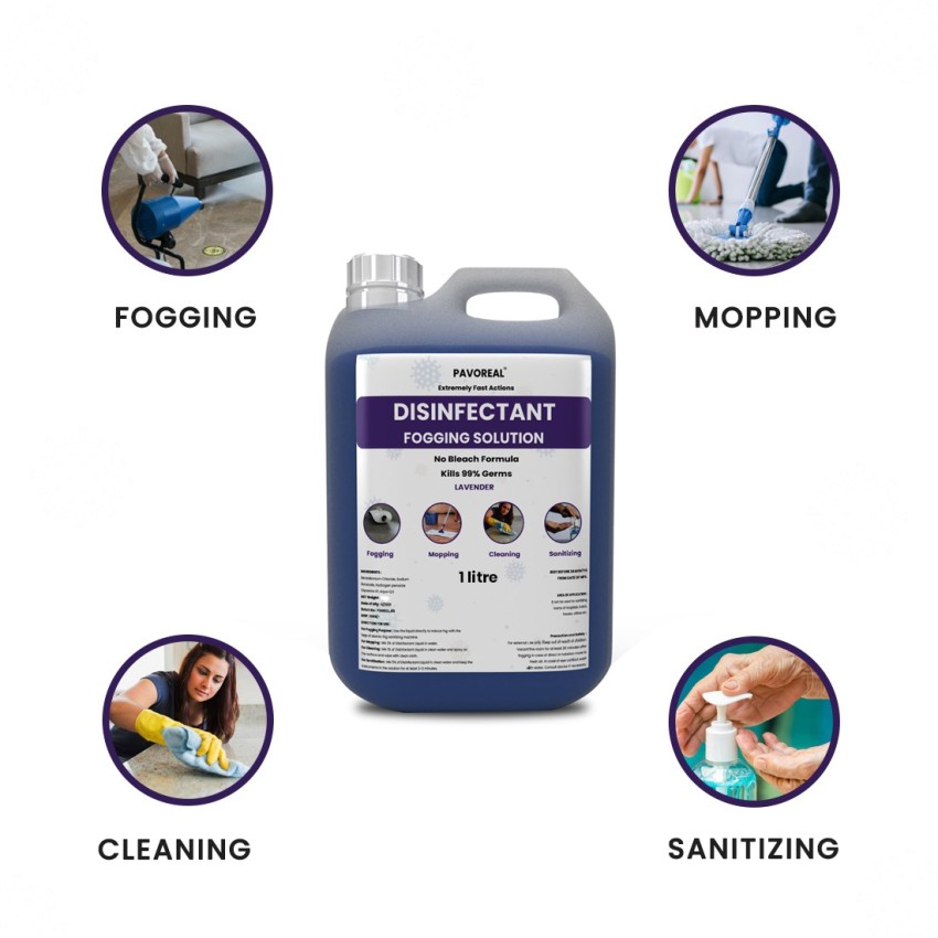 Ryobi fogger best sale disinfectant solution