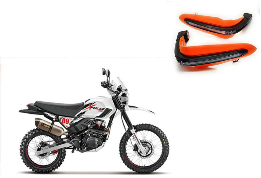 Buras NEW BEST QUALITY ORANGE SHINING PROTECTIVE HANDGUARD FOR XPULSE Handlebar Hand Guard Price in India Buy Buras NEW BEST QUALITY ORANGE SHINING PROTECTIVE HANDGUARD FOR XPULSE Handlebar Hand Guard...