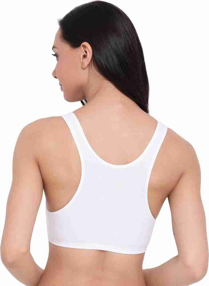 Buy Lyra Women's Cotton Non Padded White Bra Online at Best Prices