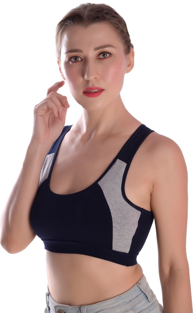 Buy TEGAN Women's Heavily Padded Sports Bra Racer Back