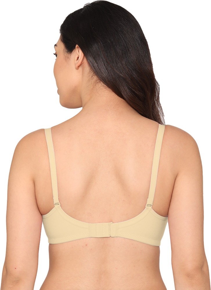 Kalyani Non Padded Cotton Sports Bra - White