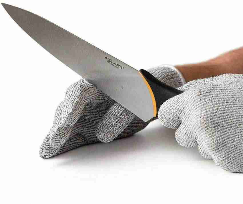 TechBlaze Cut Resistant Kitchen Gloves Cutting Gloves Knife Cut Resistant  for Chopping Vegetables Meat Butcher Proof Safe Your Hands Safety- 1 Pair  Rubber Safety Gloves Price in India - Buy TechBlaze Cut