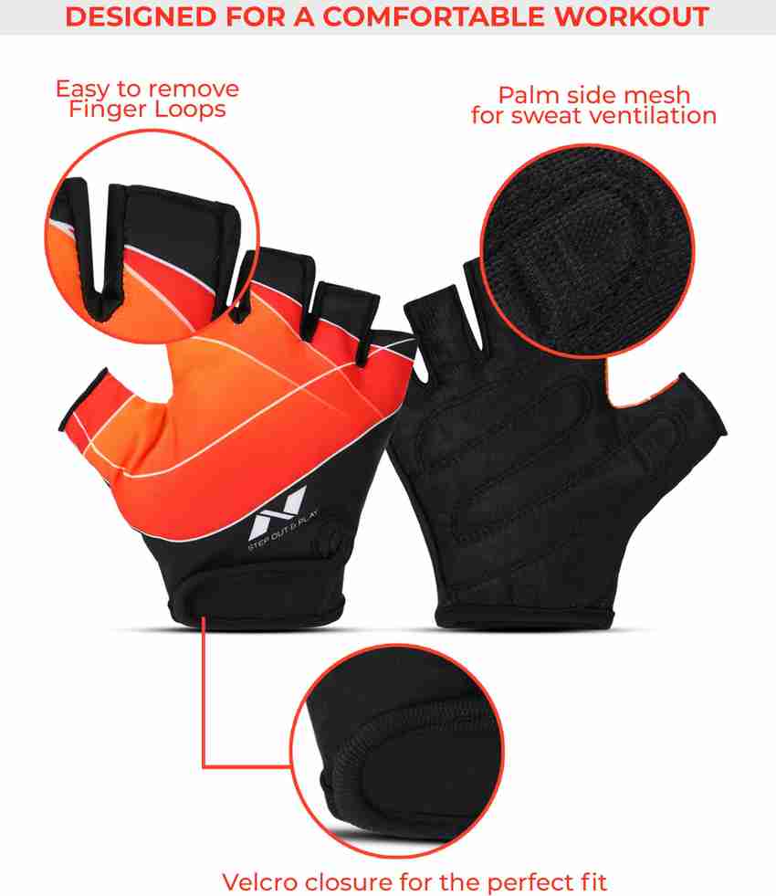 Nivia crystal gym gloves sales
