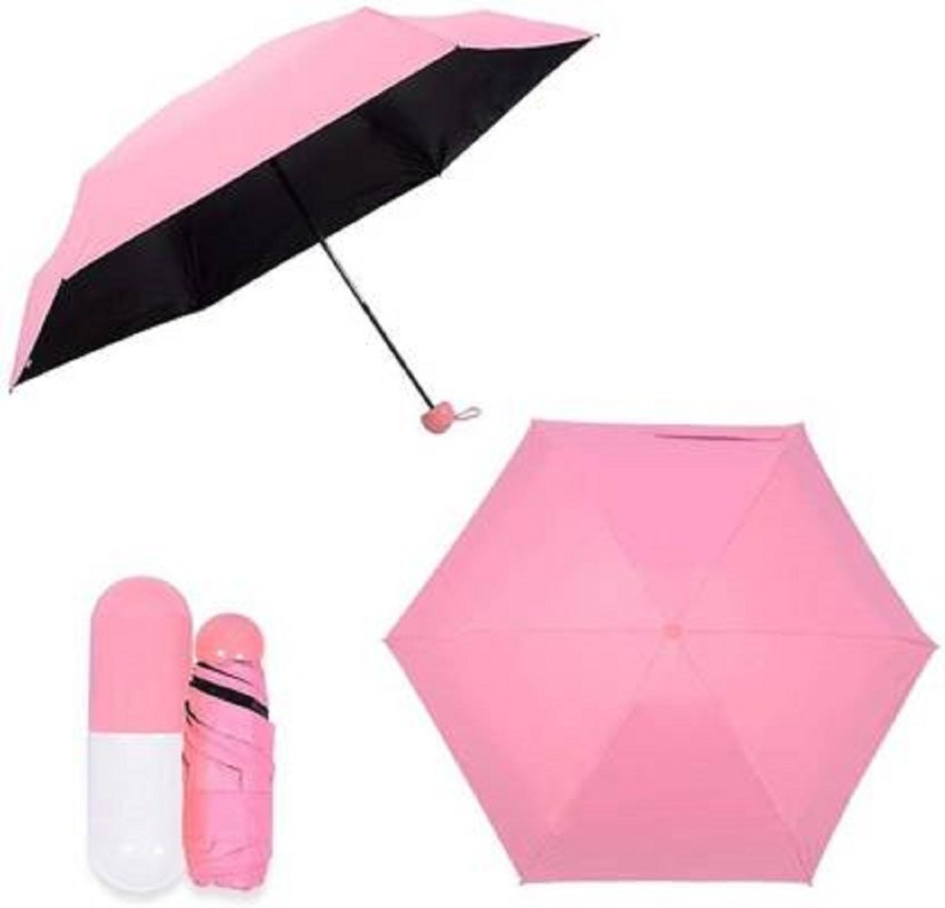 Cute capsule umbrella Japanese 3 fold umbrella folding mini