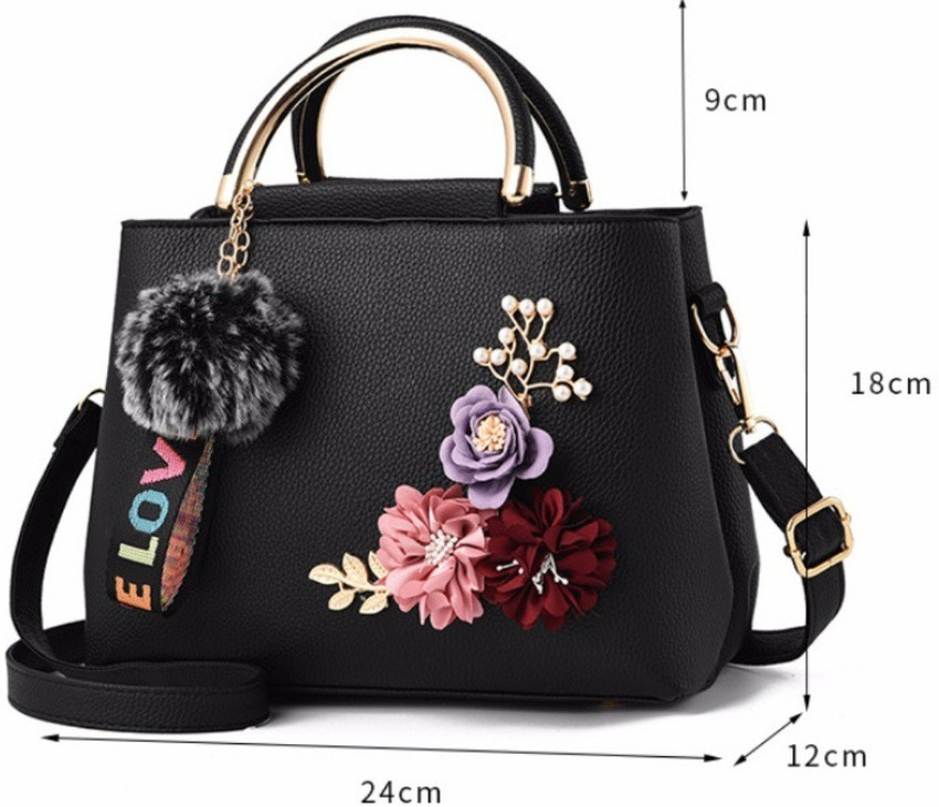 Flipkart ITALISH Flowers Designer Pu Leather Crossbody Bags