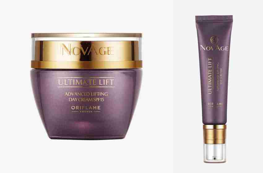 Oriflame Sweden Novage Ultimate Lift Advanced Lifting Day CeamSPF15& Novage  Ultimate Lift Advanced Lifting eye Cream Price in India - Buy Oriflame  Sweden Novage Ultimate Lift Advanced Lifting Day CeamSPF15& Novage Ultimate