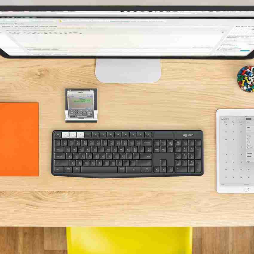 Teclado inalambrico logitech sale k375s