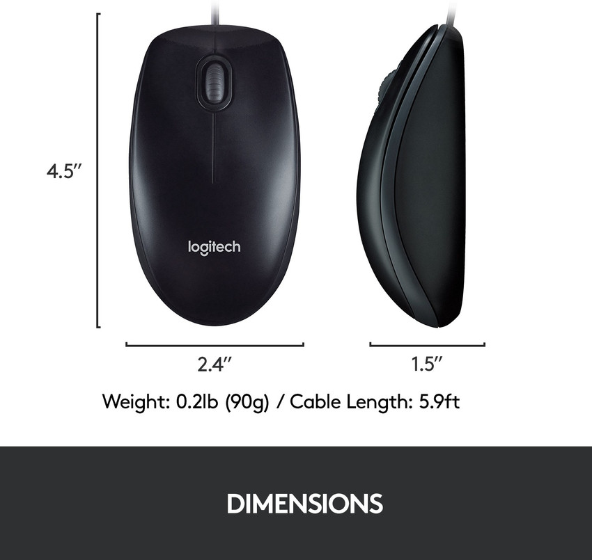 Mouse logitech mk120 clearance