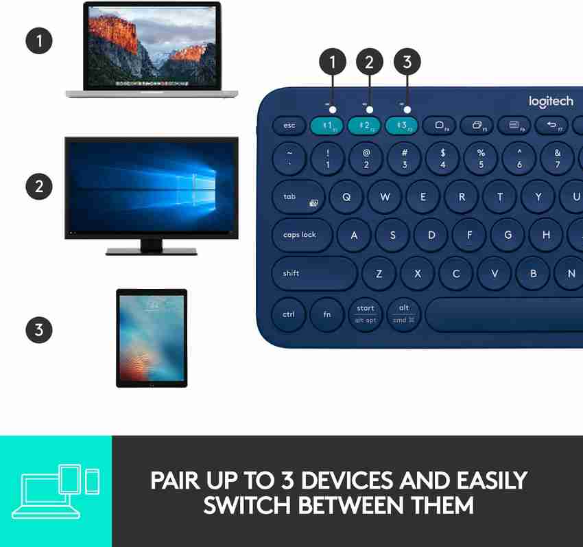 Teclado bluetooth best sale logitech k380