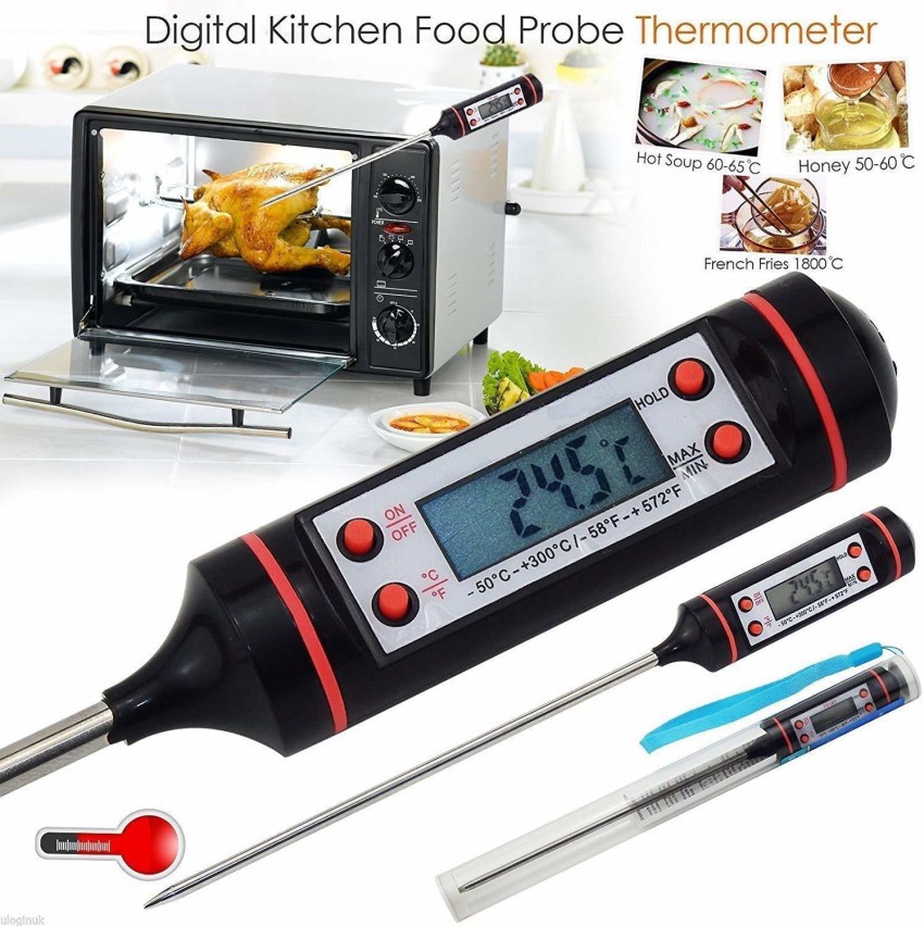 Pen Thermometer for Food and Food Probe Electronic Digital Baking Oil  Thermometer