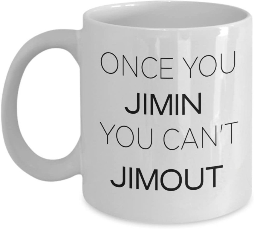 Buy BTS Merch Kpop Jimin - Best Gift Ceramic Coffee Mugs Online at  desertcartINDIA