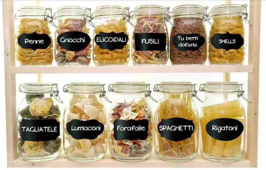300+ Printed Spice jar and Pantry Labels