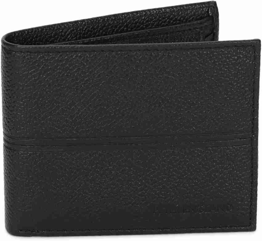 Calvin Klein Pebble Leather Slim Bifold Wallet in Green for Men