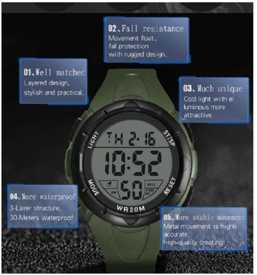 RENAISSANCE TRADERS Digital Watch For Men Buy RENAISSANCE
