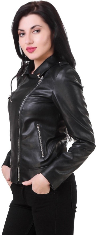 Leather jackets for hot sale womens flipkart