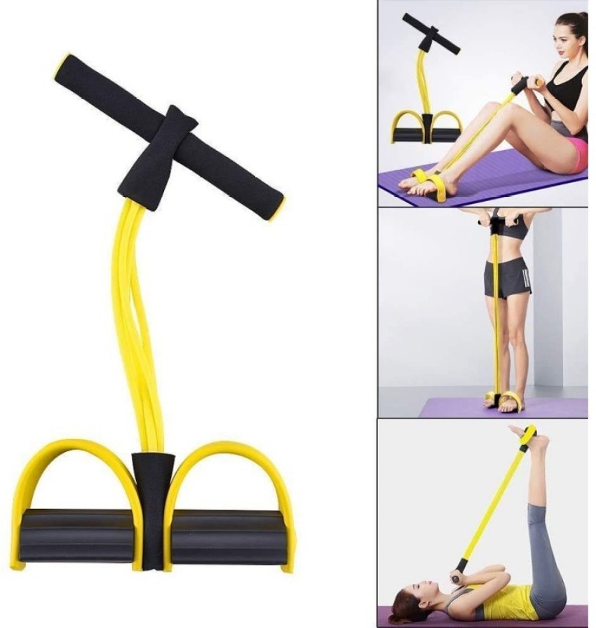 Manogyam 4 Rope Pull Reducer Body Trimmer Exercise Equipment for