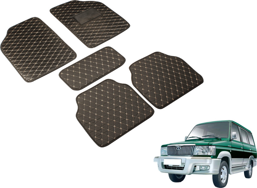 MOCKHE Leatherite Standard Mat For Toyota Qualis Price in India Buy MOCKHE Leatherite Standard Mat For Toyota Qualis online at Flipkart