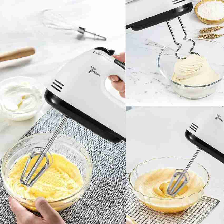 Plastic And Steel White Scarllet Hand Blender Mixer 260W Electric