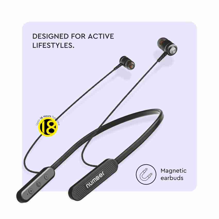 Neck discount back earphone