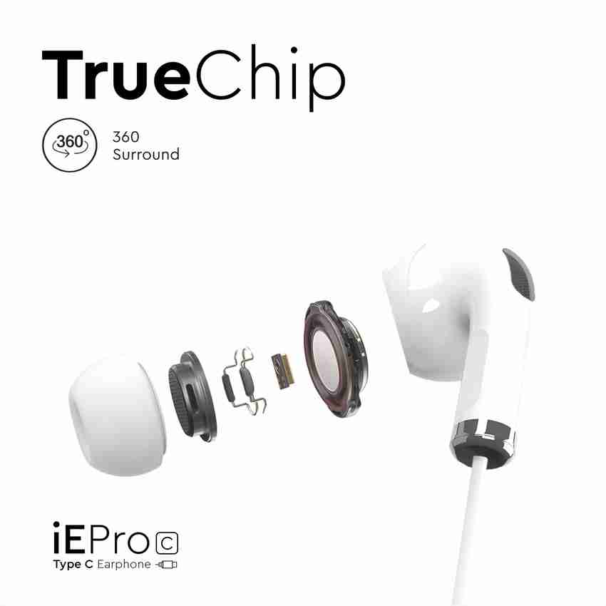 Number Wired Type C Earphones with Mic for All Type C port Device