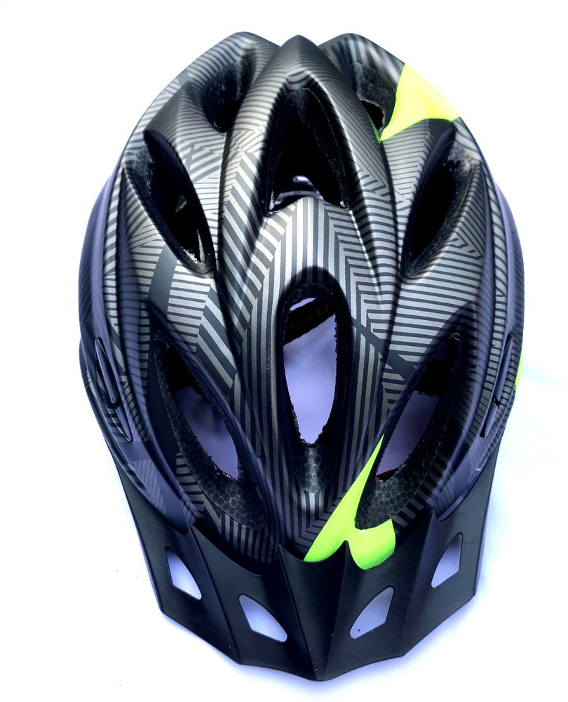 Silver cycle sales helmet