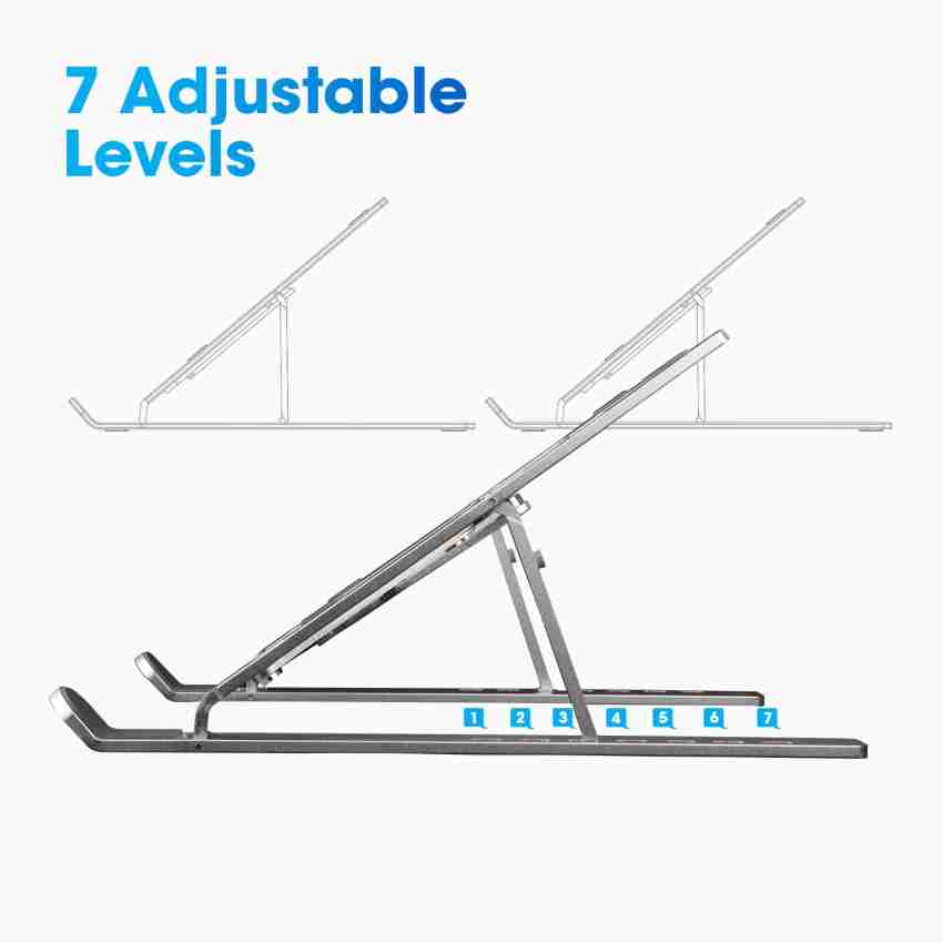 ZEBRONICS Adjustable ZEB-NS2000 Laptop Stand Price in India - Buy ZEBRONICS  Adjustable ZEB-NS2000 Laptop Stand online at