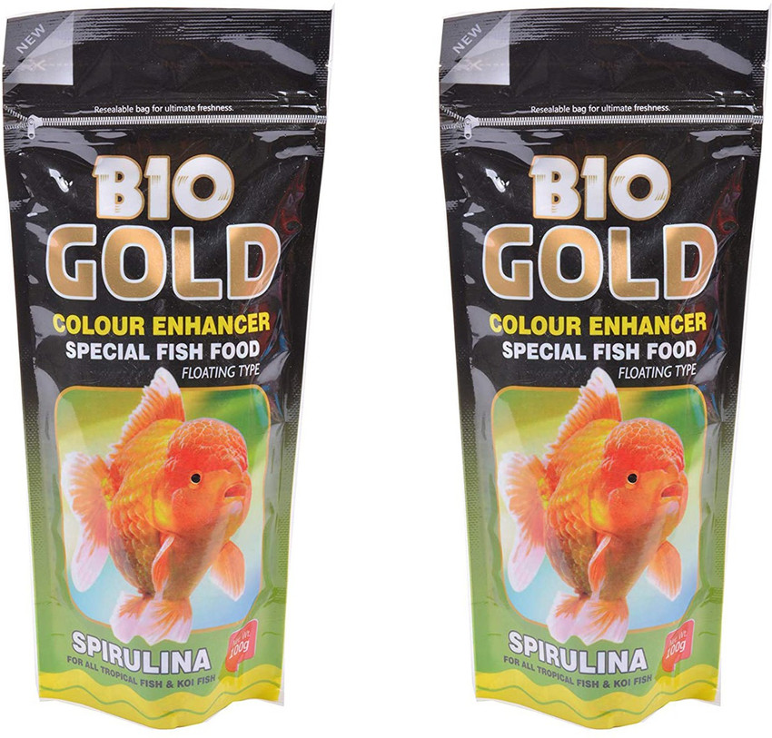 Colour top fish food
