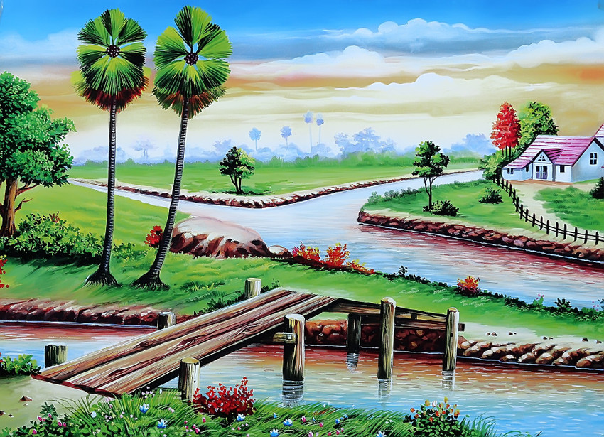Scenery painting sale images