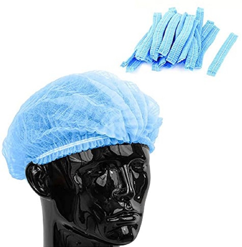 400 Pack Shower Caps, Disposable Nonwoven Hair Cap, Nonwoven Cap Dustproof  Hats, Hair Net for Nurses,