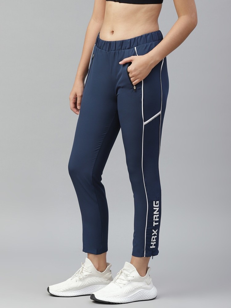 HRX by Hrithik Roshan Solid Women Dark Blue Track Pants Buy HRX by Hrithik Roshan Solid Women Dark Blue Track Pants Online at Best Prices in India Flipkart